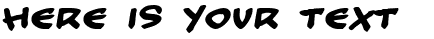 Your preview of Handy Candy font