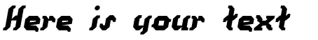 Your preview of Kill your darlings font