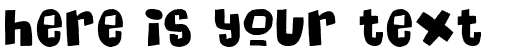 Your preview of Massive Headache font