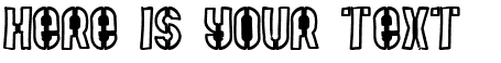 Your preview of Mute Fruit Black Crash font