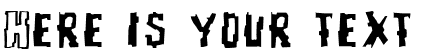 Your preview of Repeat Until False font