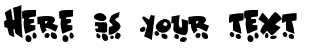 Your preview of Sk8 or Dye font