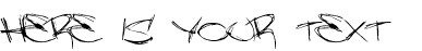 Your preview of Slammer Tag font