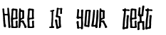 Your preview of Toxic Waist font