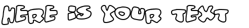 Your preview of Vitamin Outline font