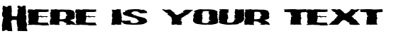 Your preview of Vulgar Display Of Power font