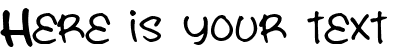 Your preview of You are what you eat font