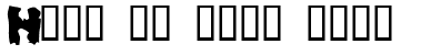 Your preview of Blackfly Mambo font