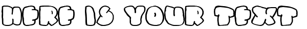 Your preview of Gas Huffer Phat font