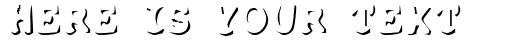 Your preview of Shadow Puppets font
