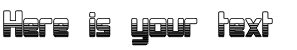 Your preview of Bonk Outercut font