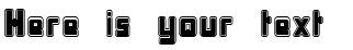 Your preview of Bonk College font
