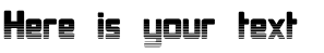 Your preview of Bonk Undercut font