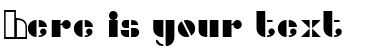 Your preview of Densmore font