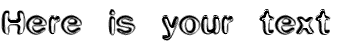 Your preview of Efentine font