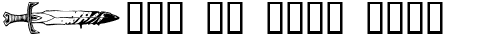 Your preview of Fantasy Clipart 2 font