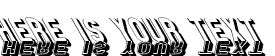 Your preview of GM Exp SG3 font