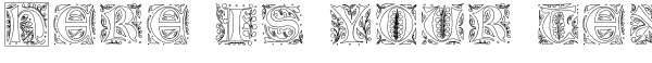 Your preview of Gothic Illuminate font