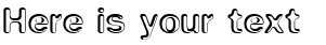 Your preview of Impressed Metal font