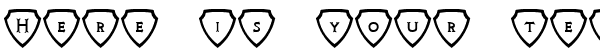 Your preview of Knights Quest Shielded font