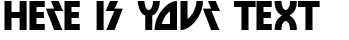 Your preview of Die Nasty font