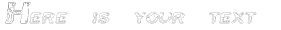 Your preview of Line Etch font