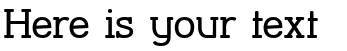 Your preview of Street Corner Slab font
