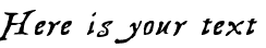 Your preview of Treasure Map Deadland font