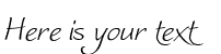 Your preview of Worstveld Sling Extra2 font