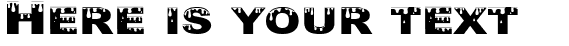 Your preview of Yurine Overflow font