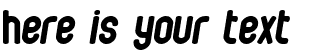 Your preview of Bubble Boy font