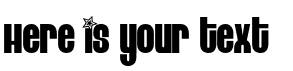 Your preview of Eight Track font