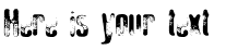 Your preview of Elliots Bad Day font