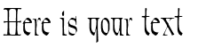 Your preview of Marmyadose font