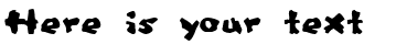 Your preview of Famous fromage font