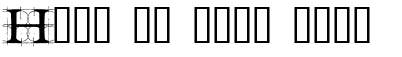 Your preview of Roughwork font