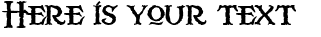 Your preview of Scurlock font