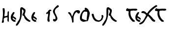 Your preview of Big Caesar font