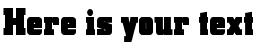 Your preview of Blax Slab XXL font