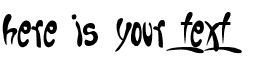 Your preview of Fruitopia font