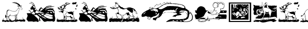 Your preview of Children Animals Friends font