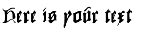 Your preview of Cowboy Caxton font