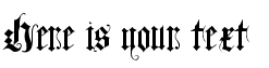 Your preview of Duerers Minuskeln font