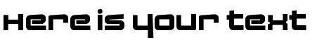 Your preview of Fatsans Rotated font