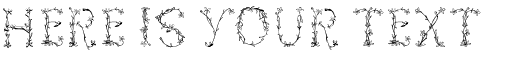 Your preview of Florabetic font