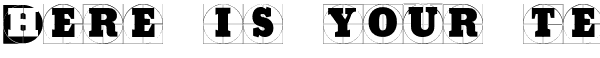 Your preview of Grid Concrete font