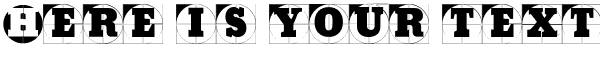 Your preview of Grid Concrete Logoable font