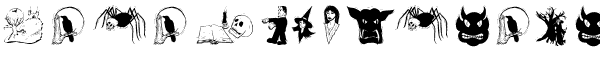 Your preview of Halloween Two font