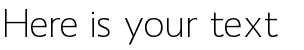 Your preview of Mank Sans font