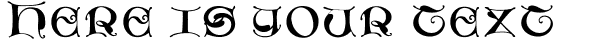 Your preview of Missal Unciale font